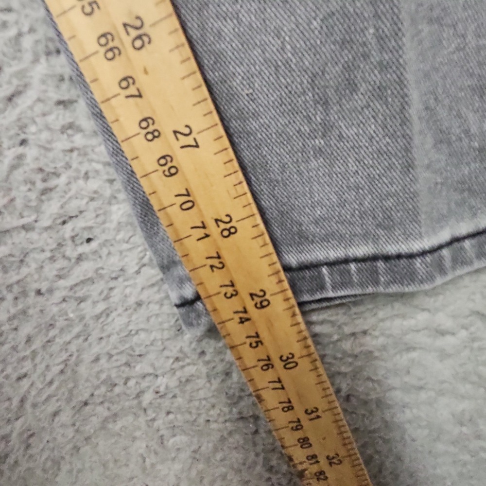 Mott Bow Jeans Mens 34x30 Slim Stone Gray Minimalist Preppy Ultra Soft Stretch - Picture 16 of 16